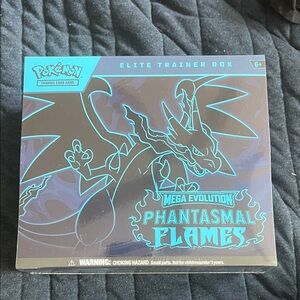 Pokemon Elite Trainer Box - Black and Blue Phantasmal Flames